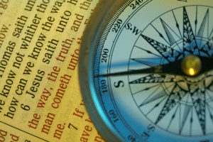 Scripture and compass